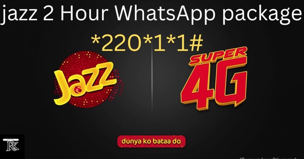 Jazz 2 Hour WhatsApp Package